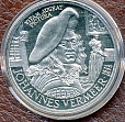 Нидерланды, 1996, 2 1\2 Экю, Й.Веермеер-миниатюра